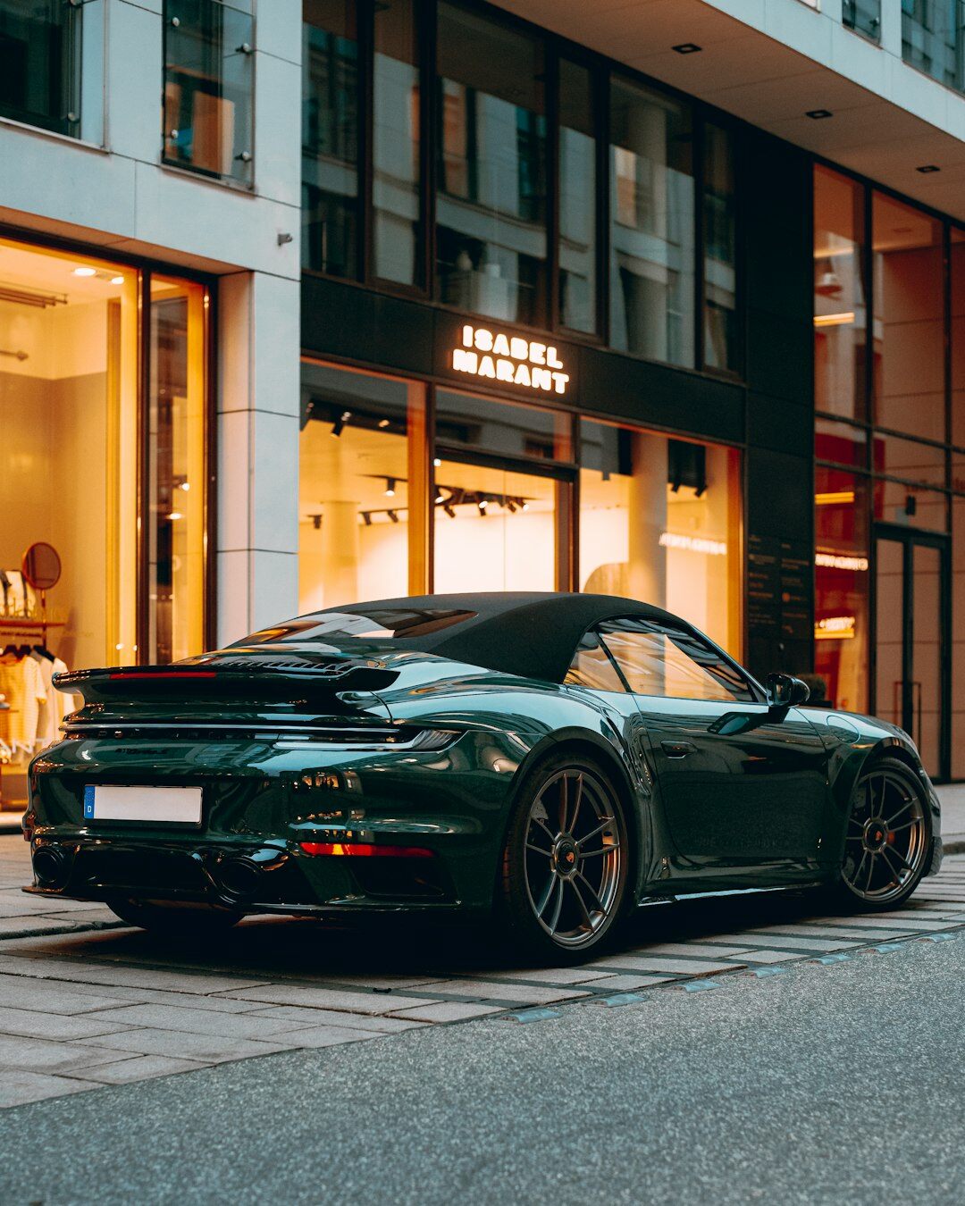 luxury car exterior
