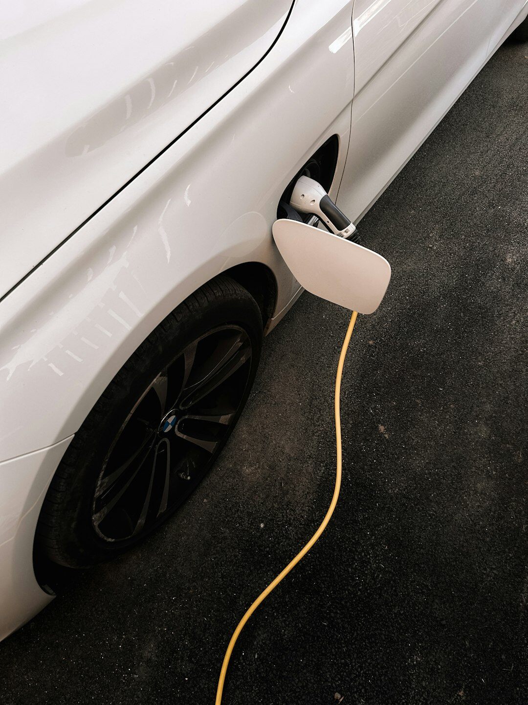 electric luxury car charging